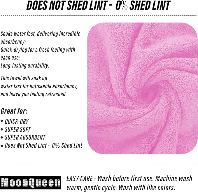 MOONQUEEN 18 Pack Premium Hand Towels