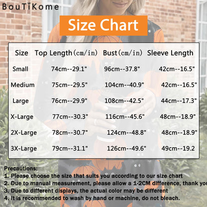 BOUTIKOME Womens Halloween Pumpkin Sweatshirt Black Cat Long Sleeve Crewneck Pullover Shirts with Pocket Tunic Tops (Dark Grey, XX-Large)