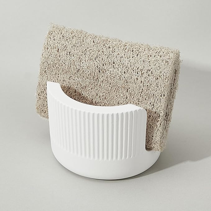 Diatomite Sponge Holder for Kitchen Sink Counter- Quick Drying, Fast Water