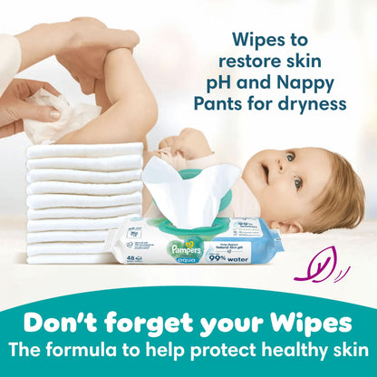 Pampers Premium Protection Nappy Pants Size 6, 132 Nappies, 14kg-19kg, Monthly Pack, With 360° Fit and Ultra-Soft Materials for Our Best Comfort & Protection