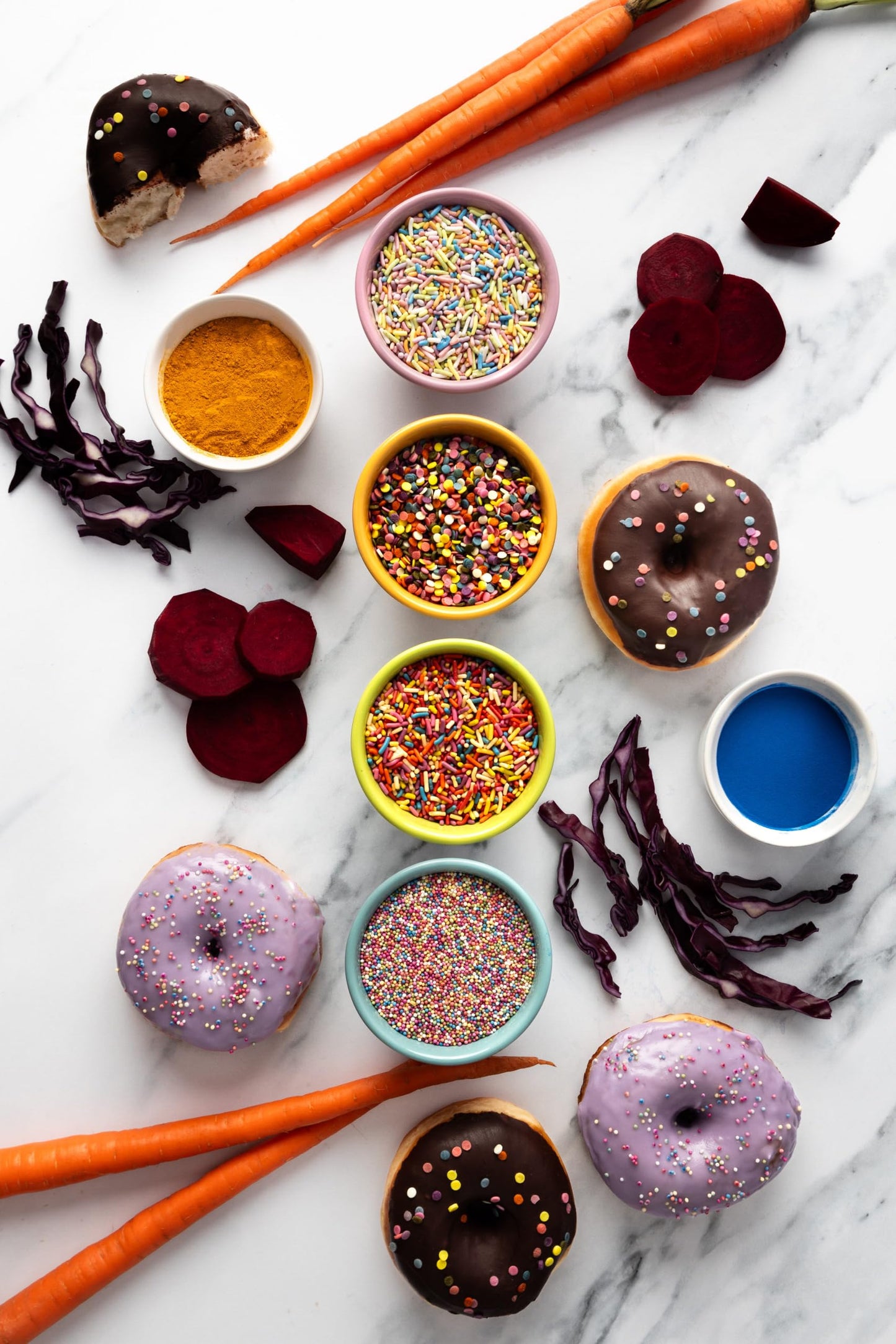 Pastel Rainbow Sprinkles – Dye-Free, Allergen-Free, Plant-Based Colors, 6 oz Jar – India Tree Nature’s Colors