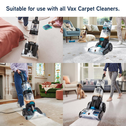 Vax Original Pet 1.5L Carpet Cleaner Solution, Stain Remover Shampoo, Citrus Burst Scent, Neutralises Pet Odours, 1-9-142054, White