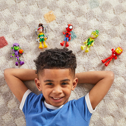 Spidey and his Amazing Friends Marvel, Friends & Foes Pack, 5 Action Figures, 4-Inch, Preschool Super Hero Toys for Kids Ages 3 and Up (Amazon Exclusive)
