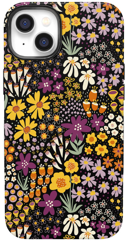 Casely iPhone 14 Plus Case | Sage Garden | Green Floral | Compatible with MagSafe | Bold Protective Design
