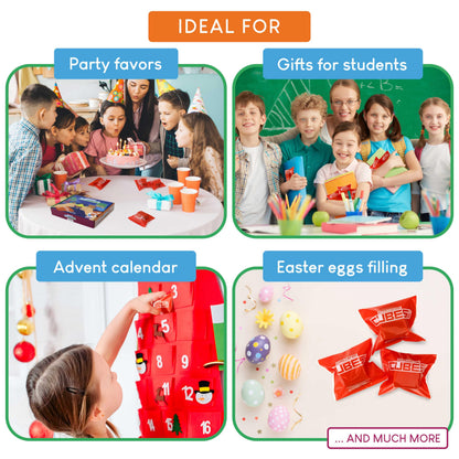 BONNYCO Challenge Cubes Party Bag Fillers for Kids Unisex Pack 30 Kids' Party Favours Toys, End of Year Gifts for Children, Pinata Filler Boys and Girls | Return Gifts Birthday, Mini Games Prizes