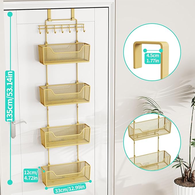 HapiRm Over The Door Organizer