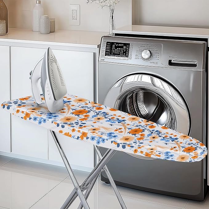 Floral Ironing Board Cover, Standard Size Cotton Iron Board Covers