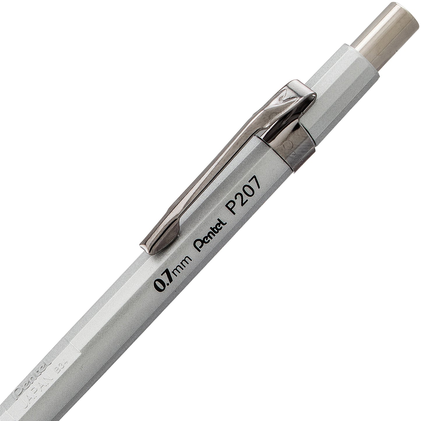 Pentel P207MBP3M Sharp Mechanical Drafting Pencil 0.7 mm Assorted Barrels 3/Pack