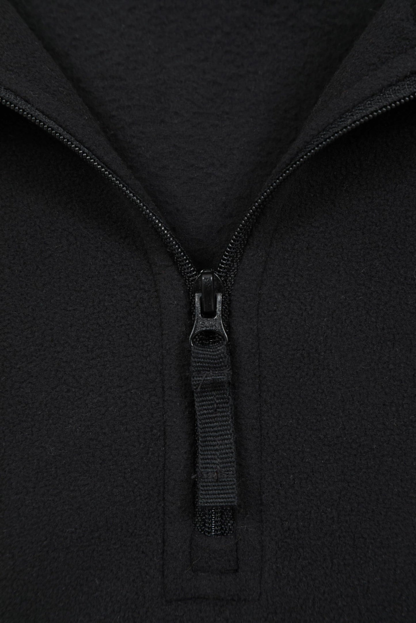Mountain Warehouse Camber II Mens Half-Zip Fleece - Lightweight & Quick Dry Microfleece - Autumn, Winter, Outdoors Black L