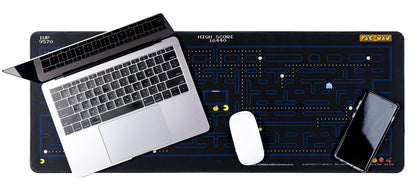 Paladone Retro Pac Man Large Gaming Mouse Pad for Desk Keyboard Mousepad Non-Slip