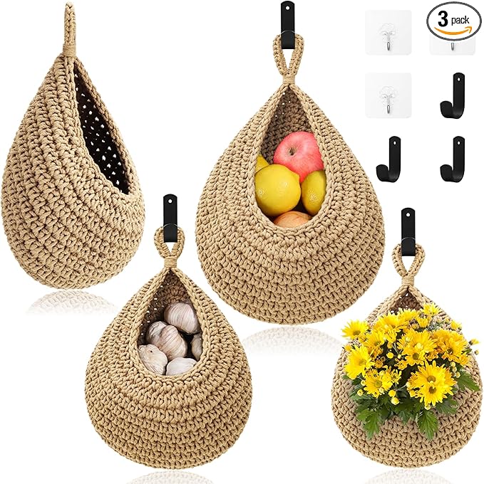 Wall Hanging Baskets for Organizing