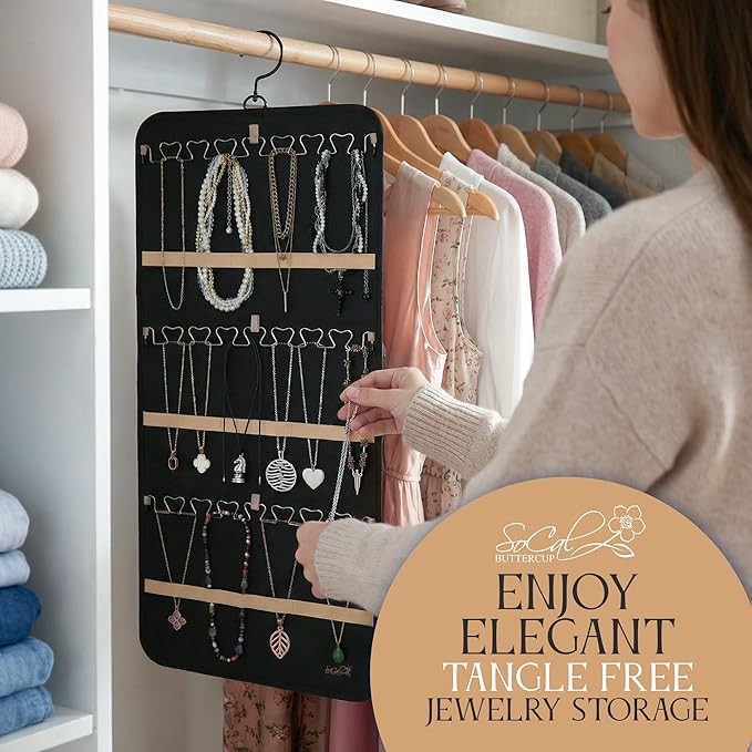 Hanging Jewelry Organizer Storage