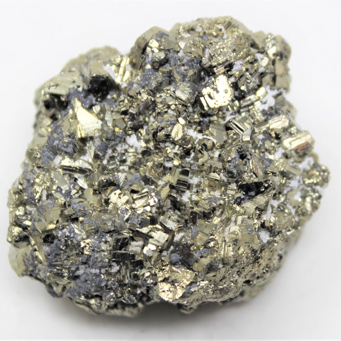 1.8-7.05 Oz Gemstone Natural Pyrite Mineral Specimen, Crystals and Healing Stones DIY Stone Decoration, High-Energy Iron Indoor and Outdoor Garden Fish Tank Landscaping (5.3-7.05 oz)