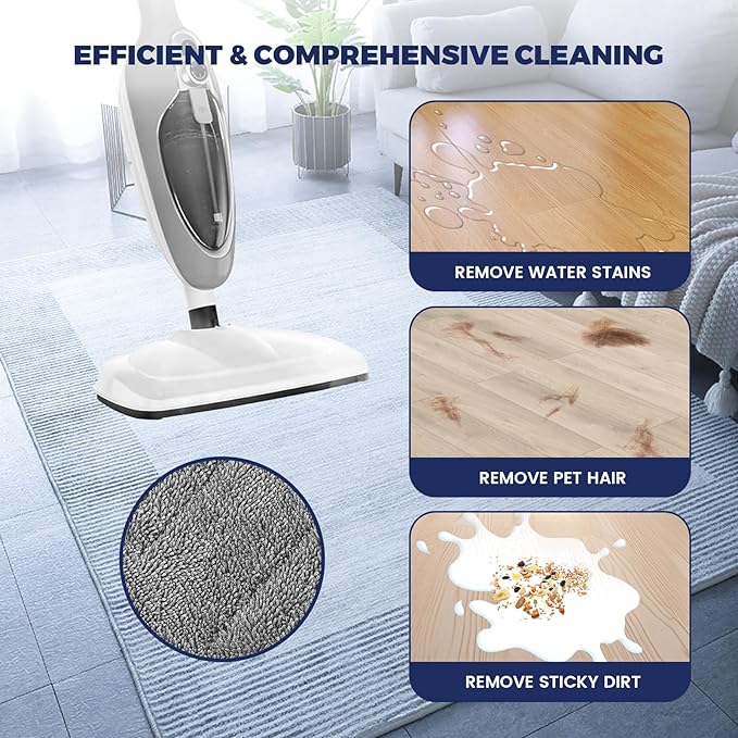 2Pack Steam Mop Replacement Pads Compatible