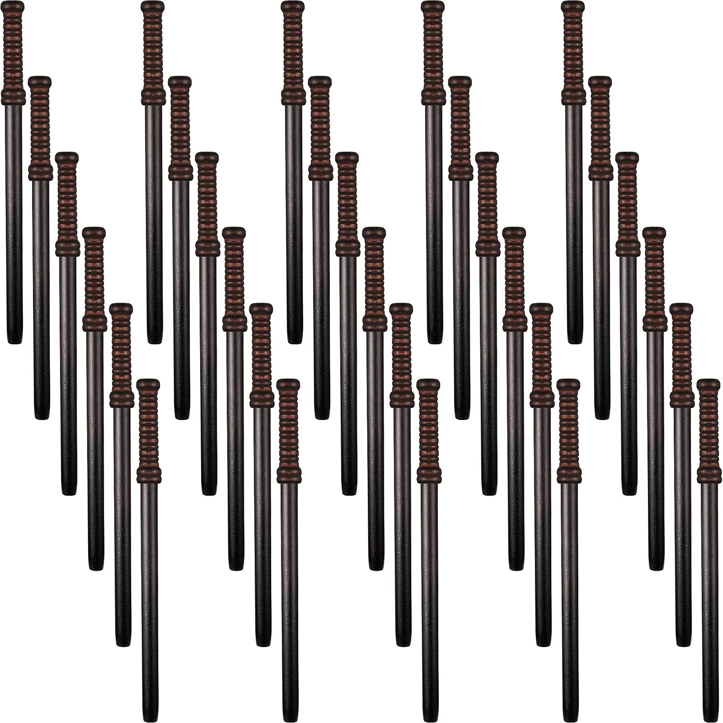 Spakon 30 Pieces Wizard Wand Pencils Wizard Party Supplies Witch Party Decoration, Witch Theme Birthday Halloween Goody Bag Filler Favors for Teen School Rewards Back to School Supplies