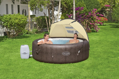 Lay-Z Spa 60304 Canopy Cover for Weather and Sun Shelter, Hot Tub Accessories, Fits Most Lay-Z-Spa Models, Multicolor, 109.0 cm*183.0 cm*94.0 cm