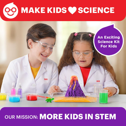Doctor Jupiter My First Amazing Science Kit for Kids Ages 4-5-6-7-8 Ideas for 4+ Year Old Boys & Girls | Learning & Educational Projects | STEM Toy with 100+ Experiments