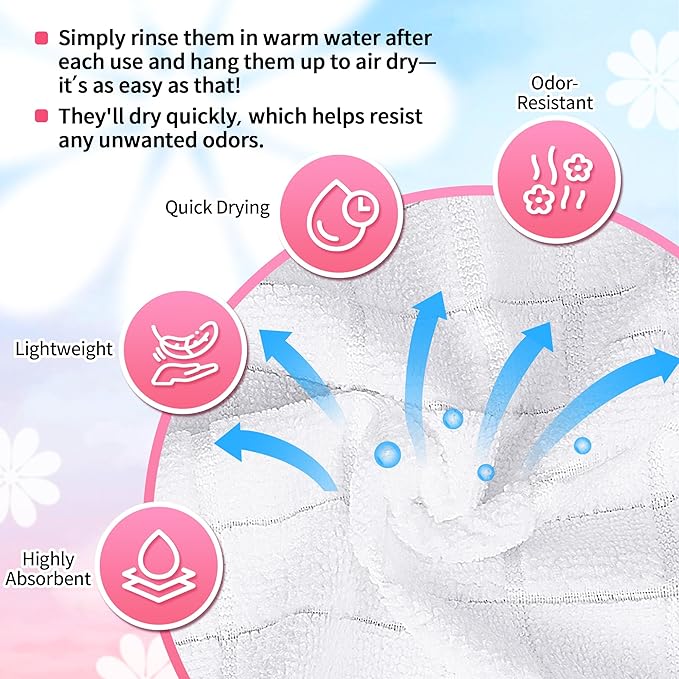 HOMERHYME Microfiber Washcloths Face Towel, 12 Pack White Towels Fingertip