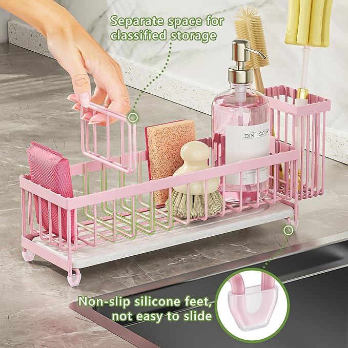 Cisily Extra Large Sink Caddy Organizer