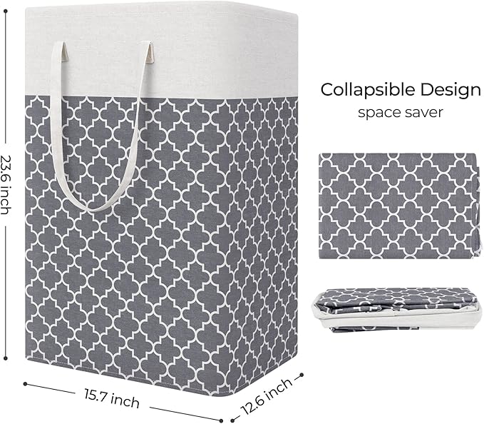 StorageRight Laundry Basket Hamper Large Collapsible Laundry Hamper