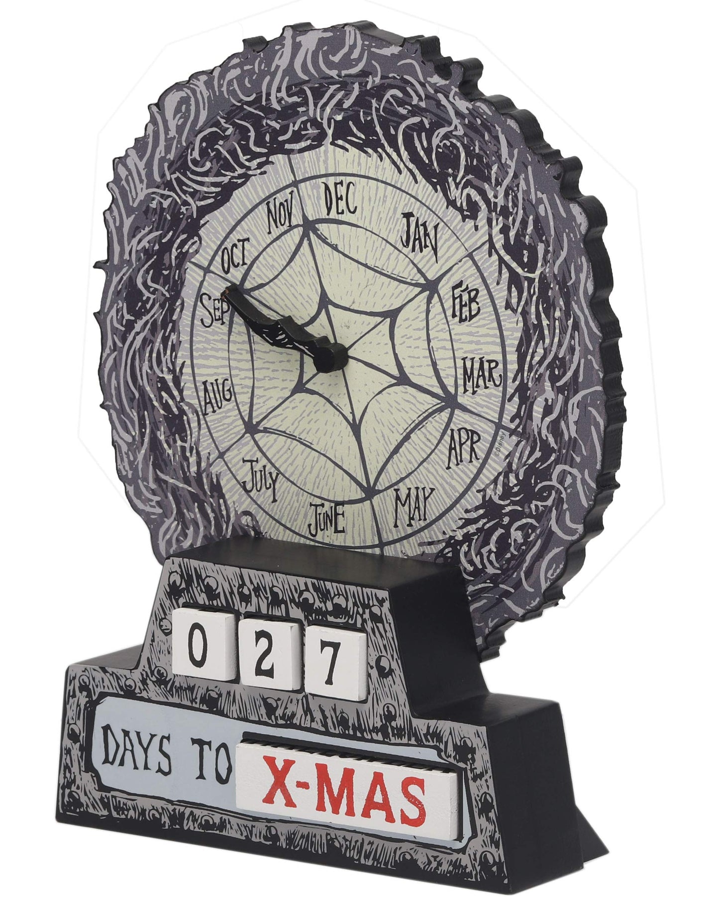 Spirit Halloween The Nightmare Before Christmas Block Countdown | Officially Licensed | Tim Burton | Halloween Décor | Home Decor