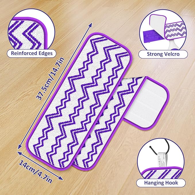 Reusable Mop Refills Pads for Swiffer PowerMop