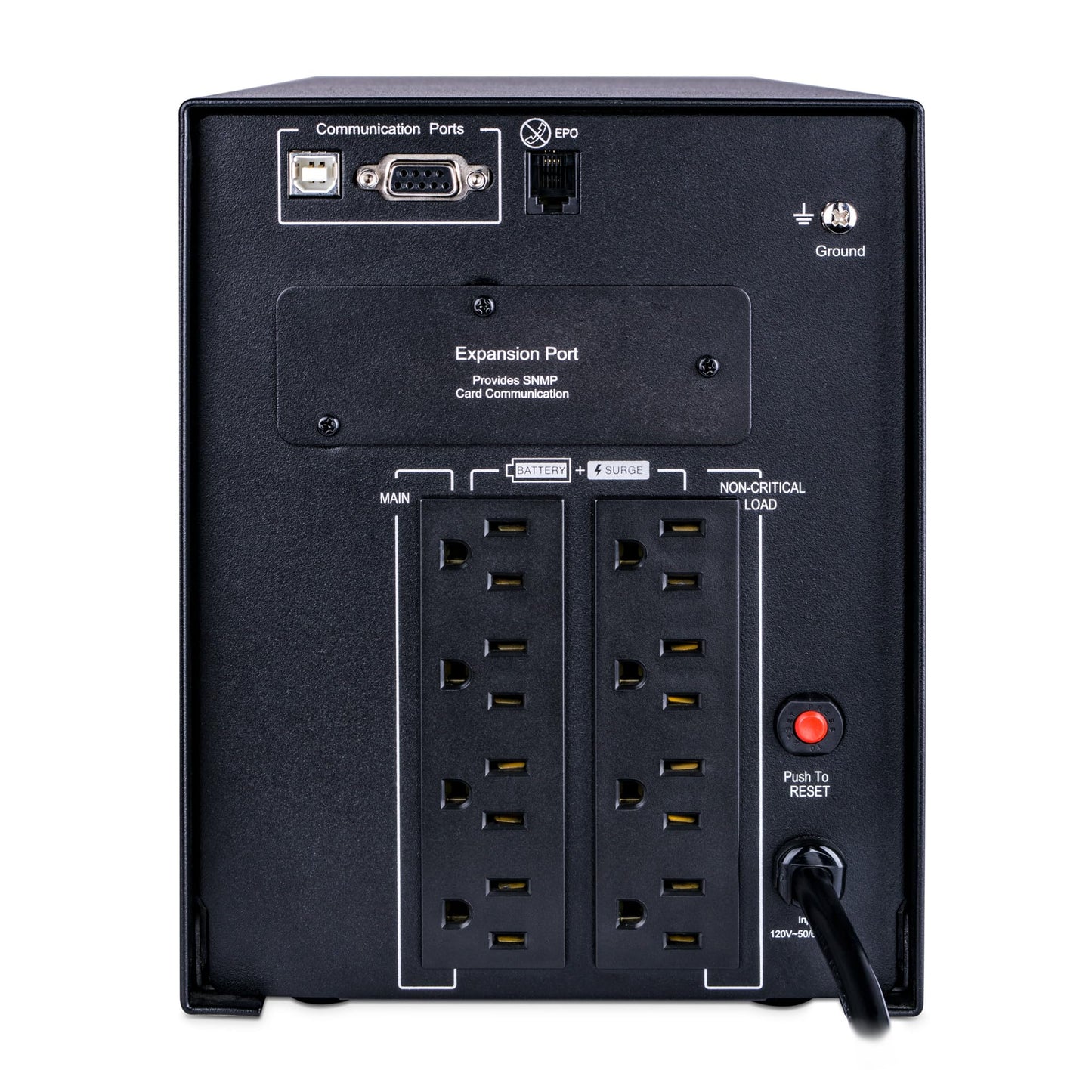 CyberPower PR1500LCD Smart App Sinewave UPS Battery Backup and Surge Protector, 1500VA/1500W, 8 Outlets, AVR, Mini-Tower, UL Certified