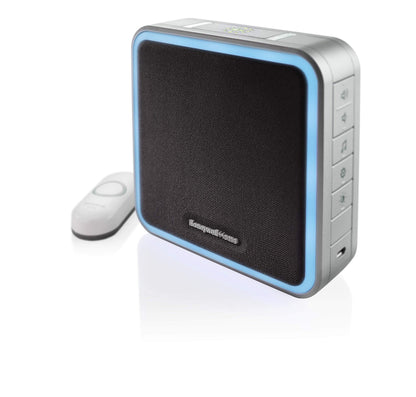Honeywell Home RDWL313P2000 Doobell Plug-in Wireless Doorbell & Push Button-3 Series, Gray