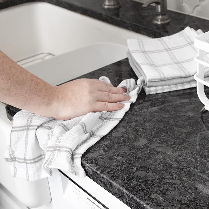 T-Fal Premium Waffle Dish Cloths: Highly Absorbent, Super Soft Long Lasting