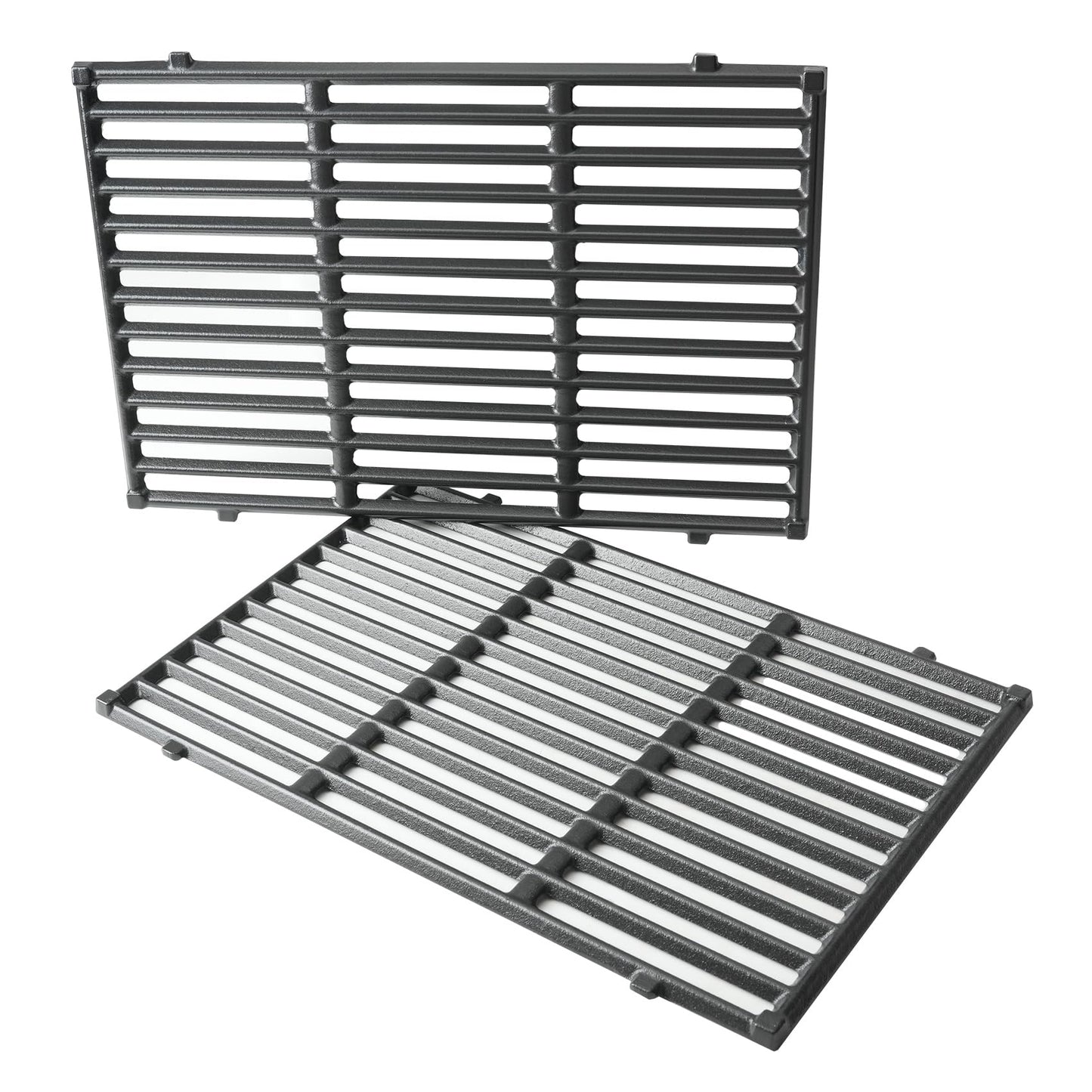 onlyfire Cast Iron Cooking Grates for Weber Spirit I & II 300 Series Gas Grills, Spirit 400 Series, Spirit 700, Genesis Silver B/C, BBQ Replacement Grill Grate Fits Weber 7638/7639, 2 Pcs