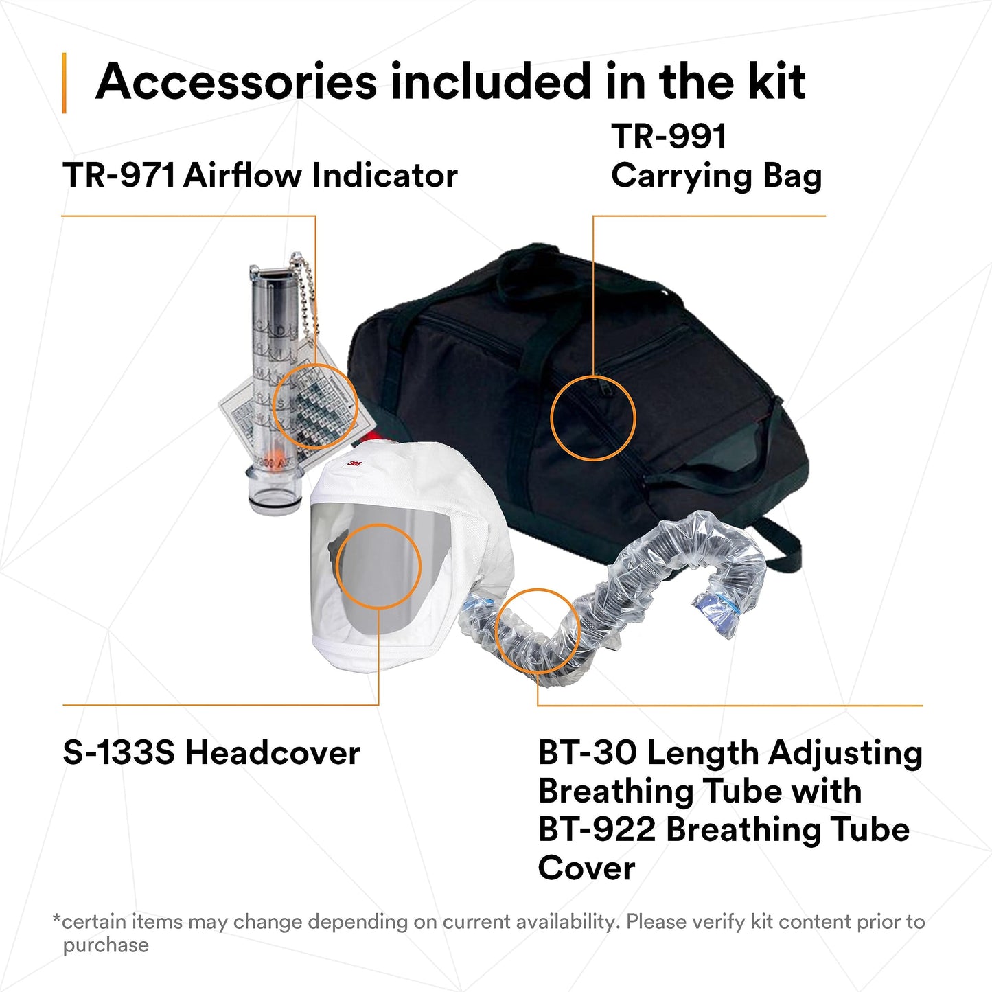 3M PAPR Respirator, Versaflo Powered Air Purifying Respirator Kit, TR-300N+ HKL, Healthcare, M/L Headcover, Lightweight, Low-Profile, Easy to Use, All-in-One Respiratory Protection for Particulates