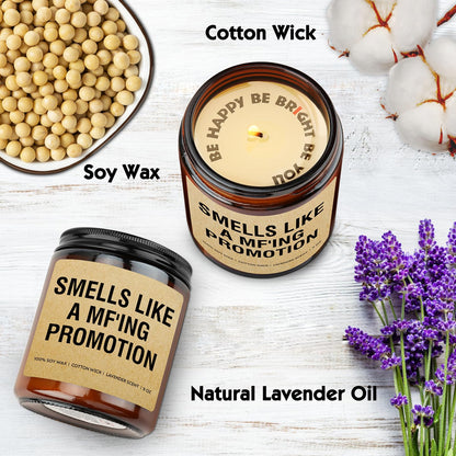 Promotion Gifts for Women, Men, Congratulations Gifts, Congrats New Job Gift, Work Celebration Gift, Job Promotion Present for Coworker, Friend, Boss, Him, HBESTIE Scented Candles