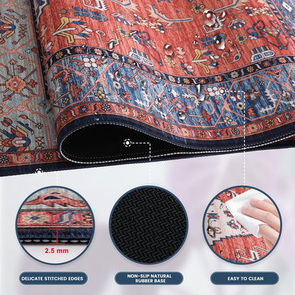 iLeadon Rug Mouse Pad, Large Computer Desk Cover Mat with Smooth Lycra Surface, Desk matt for Desktop, Mousepad with Non-Slip Base, Keyboard Mats for Women Office, Home