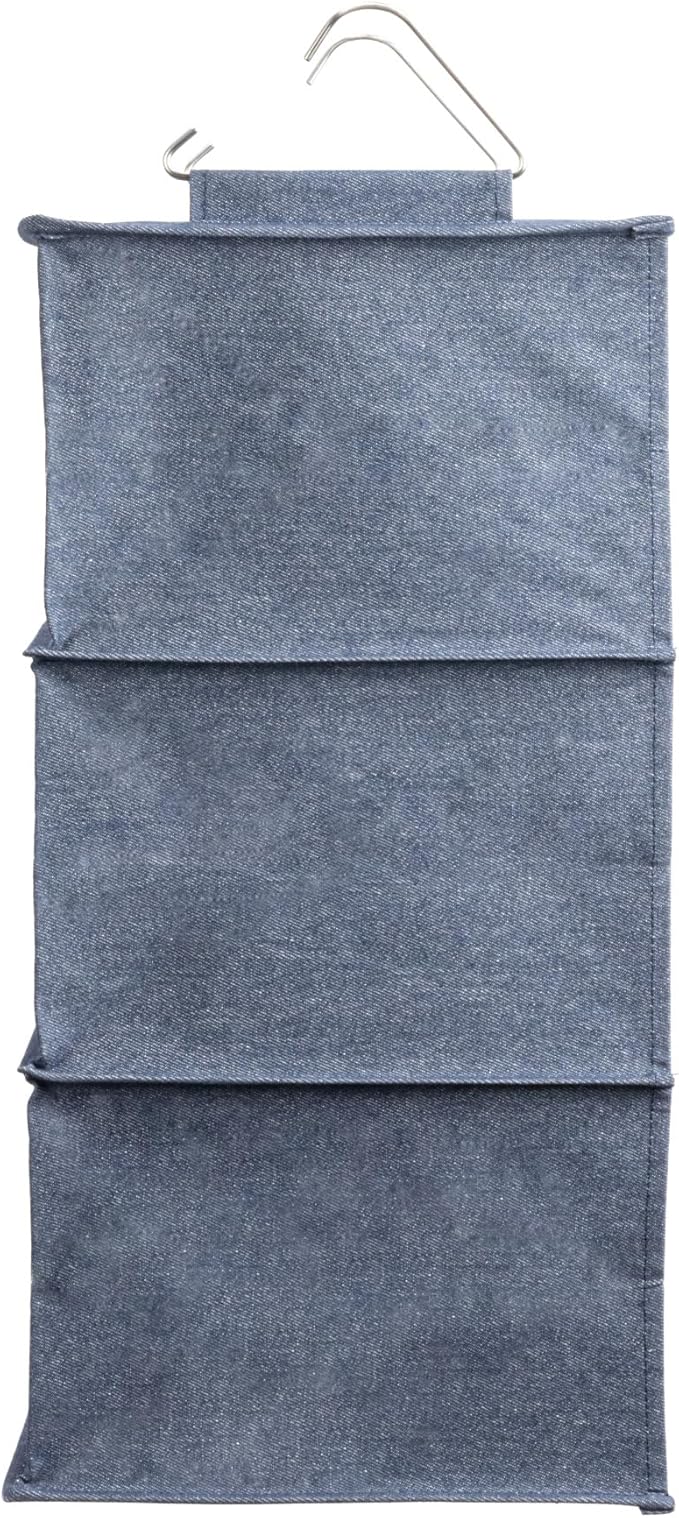Household Essentials Hanging Cotton Blend Closet Organizer