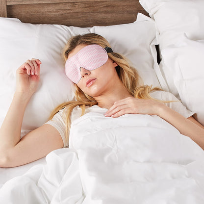 Bucky 40 Blinks No Pressure Printed Eye Mask for Travel & Sleep, Foil, One Size