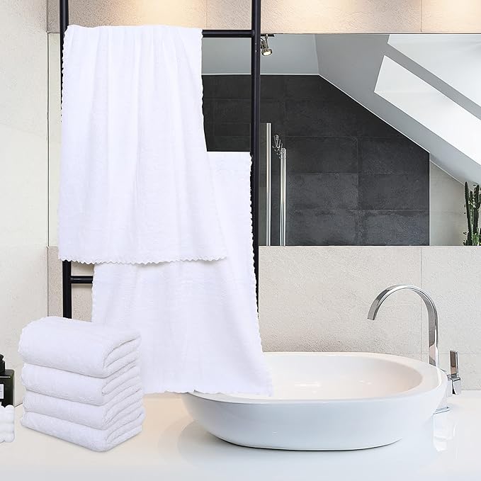 MOONQUEEN 6 Pack Premium Hand Towels