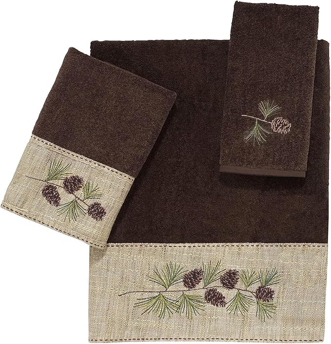 Avanti Linens - 3pc Towel Set, Soft & Absorbent Cotton Towels