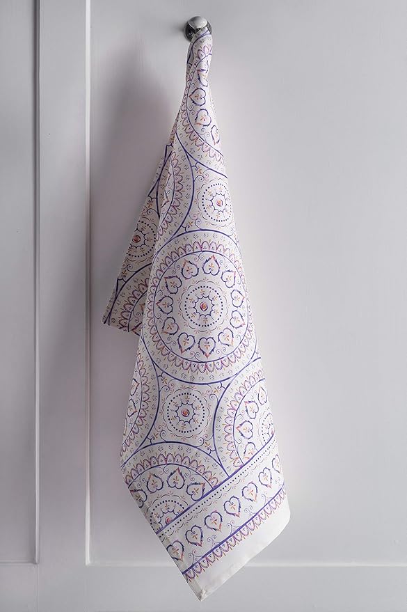 Maison d' Hermine Kitchen Towels Set of 3 100% Cotton 27.50" x 20" Reusable