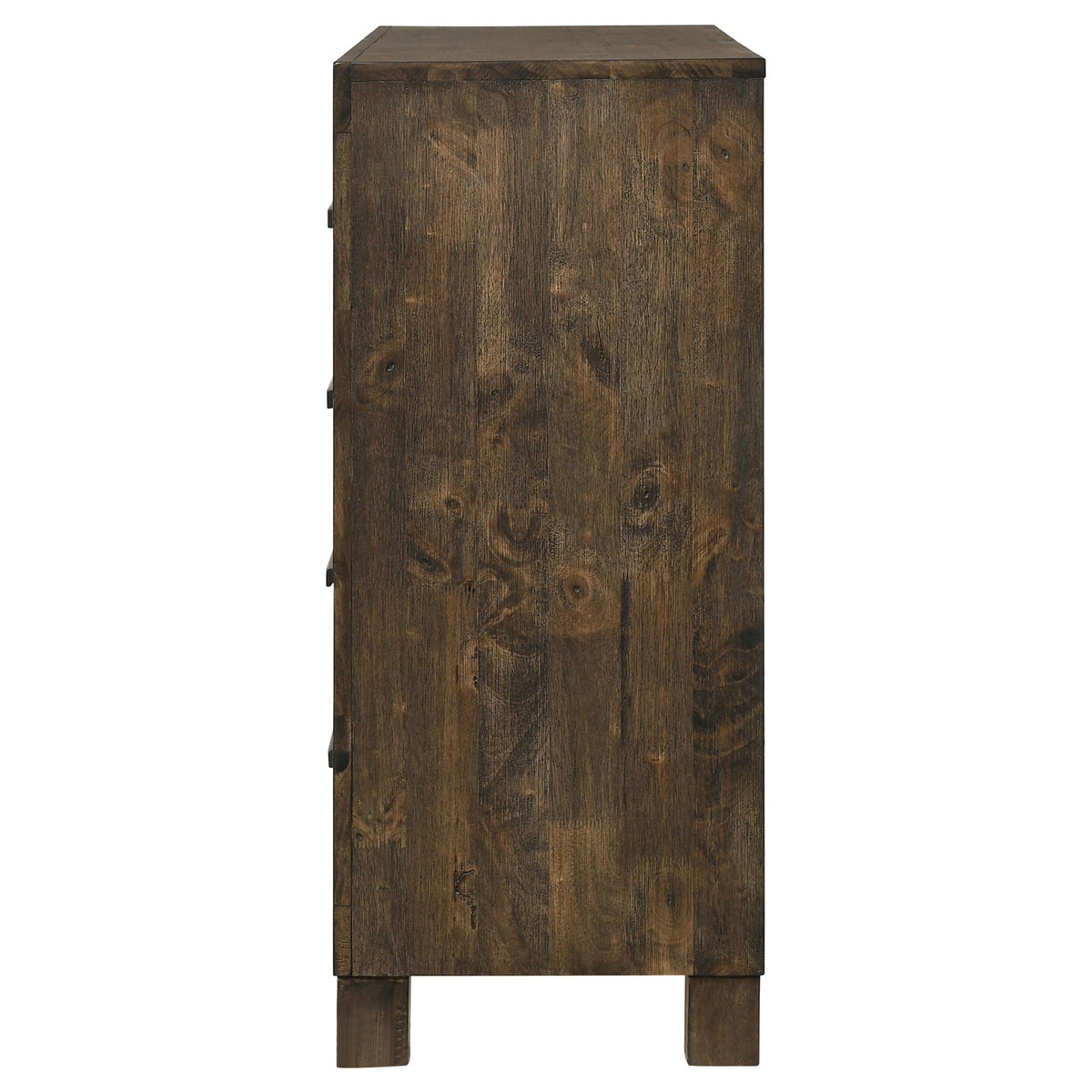 Coaster Home Furnishings Woodmont Farmhouse 58-inch 8-Drawer Bedroom Dresser Clothing Storage Cabinet Wide Chest of Drawers Organizer Unit Rustic Golden Brown 222633