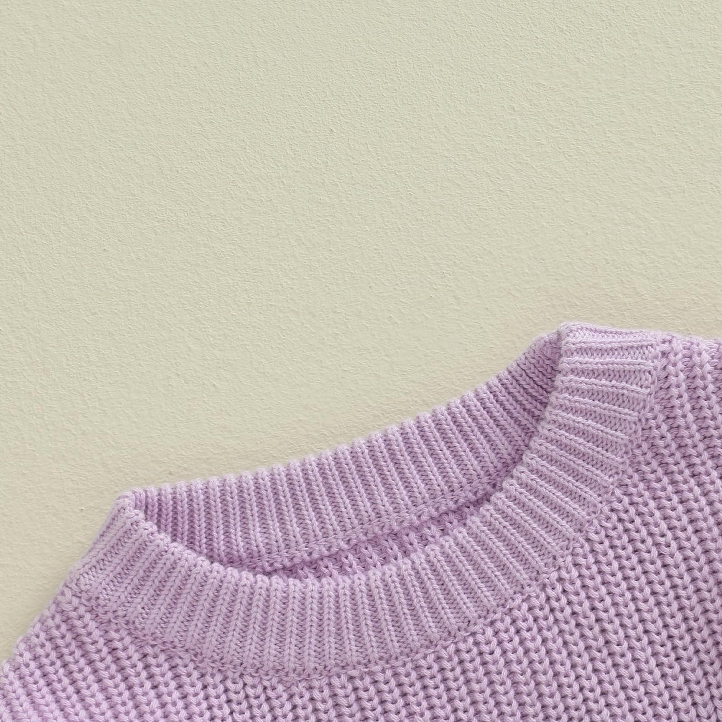 Baby Halloween Sweater Boy Girl Pumpkin Long Sleeve Crewneck Embroidery Knit Sweatshirt Toddler Pullover Tops (Ghoul Purple, 4-5 Years)