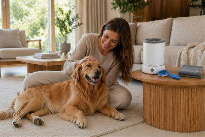Ultimate 3-in-1 Dog Paw Cleaning Kit - Portable Silicone Paw Washer, XL Microfiber Towel & Self-Cleaning Grooming Brush - Complete Set for Small & Medium Pets