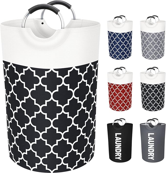 Large Laundry Basket Laundry Hamper Bag Washing Bin Clothes Bag Collapsible Tall