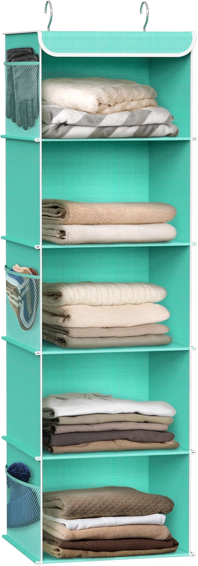Simple Houseware 5 Shelf Hanging Closet Organizer