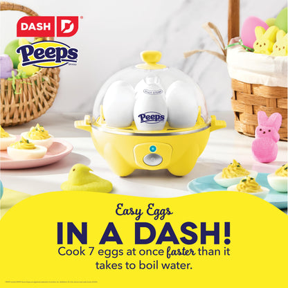 DASH Rapid Egg Cooker: 6 Egg Capacity Electric Egg Cooker for Hard Boiled Eggs, Poached Eggs, Scrambled Eggs, or Omelets with Auto Shut Off Feature - Aqua, 5.5 Inch (DEC005AQ)