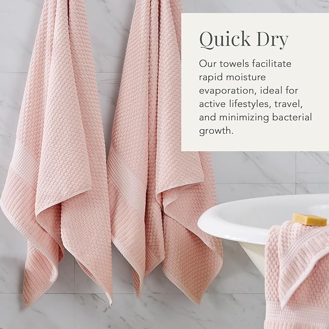 NY Loft 100% Cotton 2 Pack Bath Sheet Towel Set | Extra Large Oversize Bath