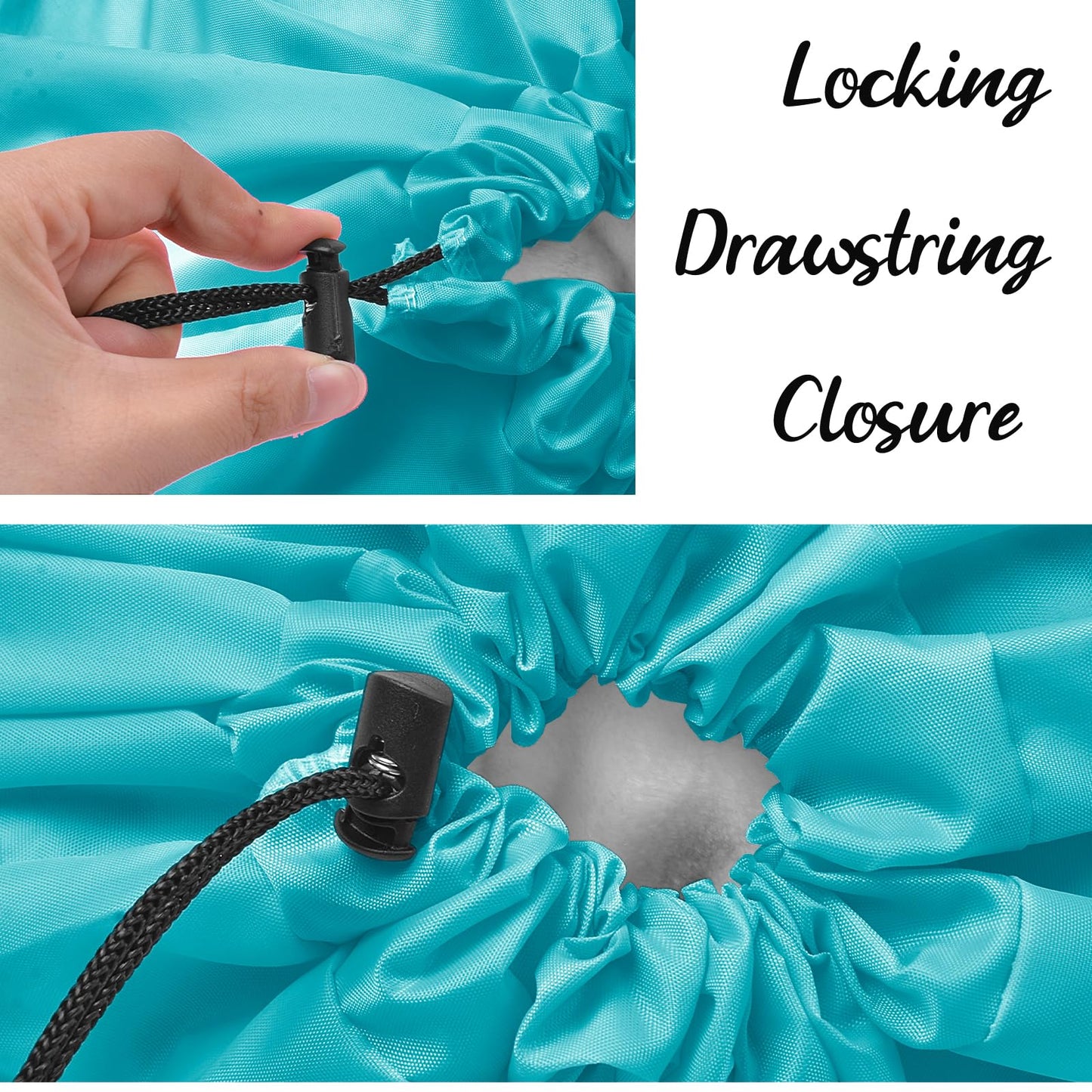 Sylfairy 2 Pack Extra Large Travel Laundry Bag, Dirty Clothes Organizer with Drawstring,Heavy Duty Travel Laundry Bags