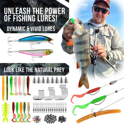 PLUSINNO Fishing Backpack with Tackle Boxes, Waterproof Fishing Sling Tackle Bag For Fishing Gear With Rod Holder, Fishing Gifts for Men With Fishing lures, Fishing pliers.