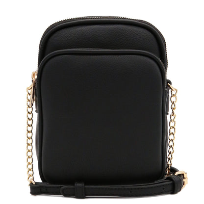 FashionPuzzle Multi Pocket Casual Crossbody Bag