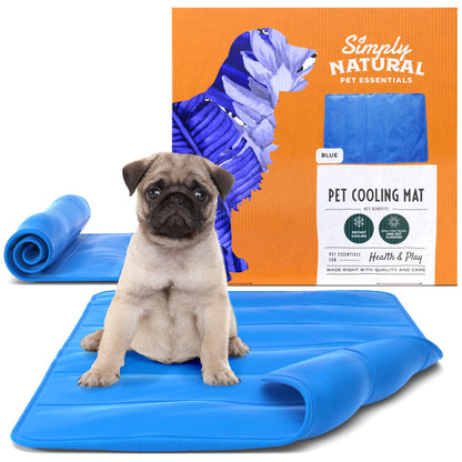 Cooling Pad Dog - Pet Cooling Mat for Dogs, Easy-Fold Cool Mat Dog Large 90x60cm, Cat and Dog Cooling Mat, Extra Pet Mat Cooling Gel, Dog Cooling Dog Cool Mat Bed, Cool Pad Dog