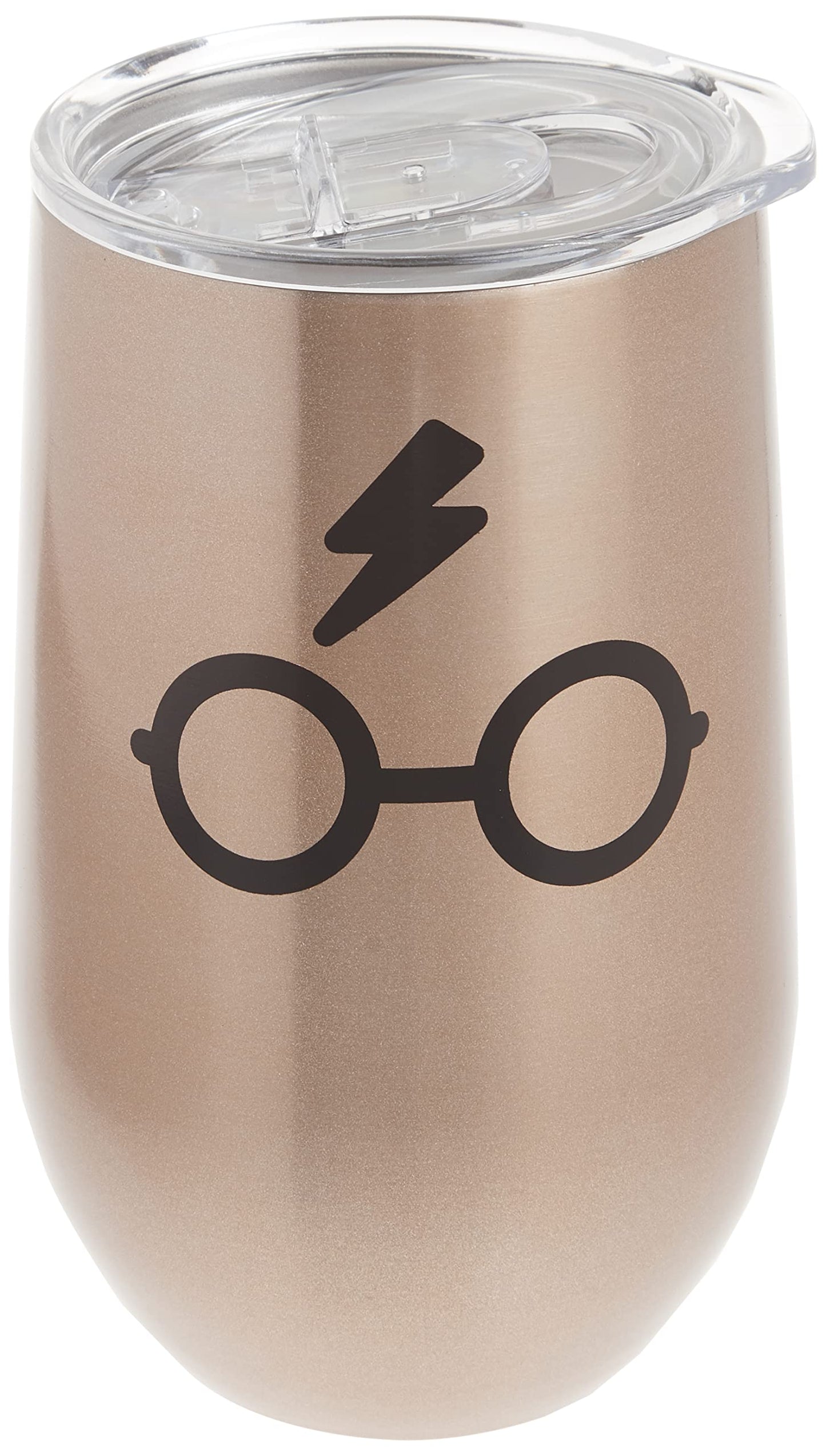 Spoontiques Harry Potter Glass Stainless Wine Tumbler